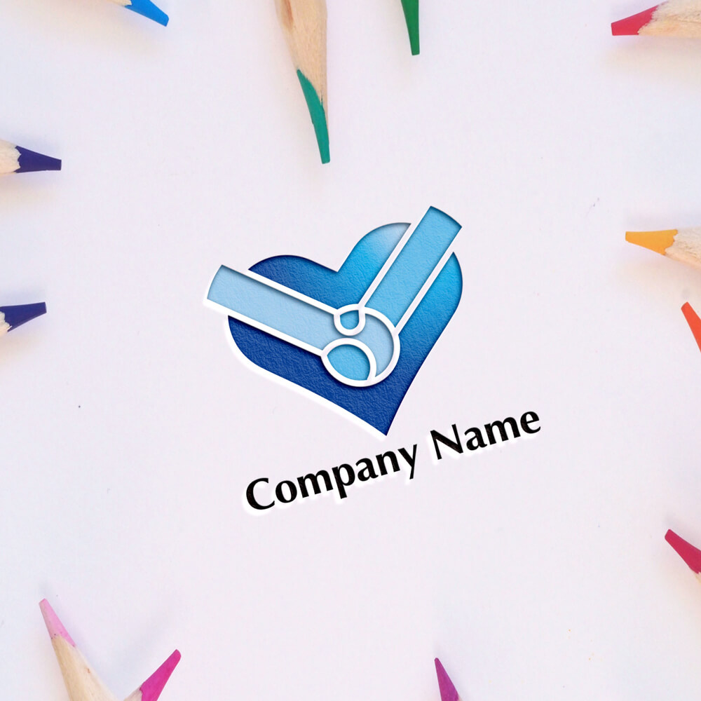 握手とレベルのロゴデザイン、金融およびビジネスコンサルティングのロゴに適していますPremiumベクトル素材