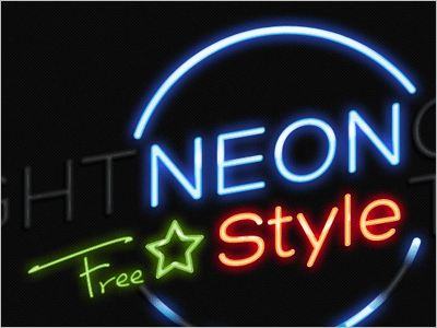 ネオンサインセットイラスト無料イラスト・フリー素材なら「イラストAC」