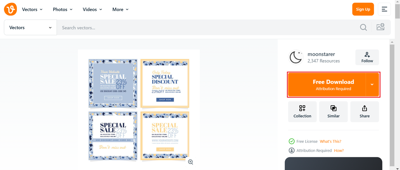 バナー素材３サイズセット InstagramBSTORES_Gallery