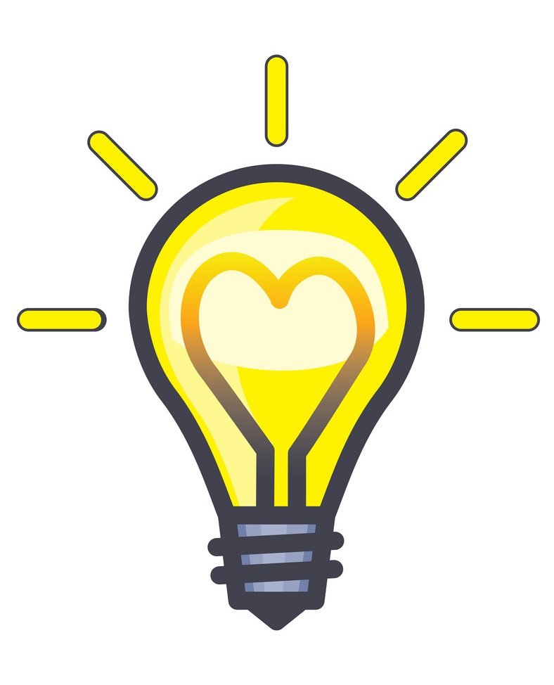 かわいい電球のイラスト素材無料ダウンロード IllustCute