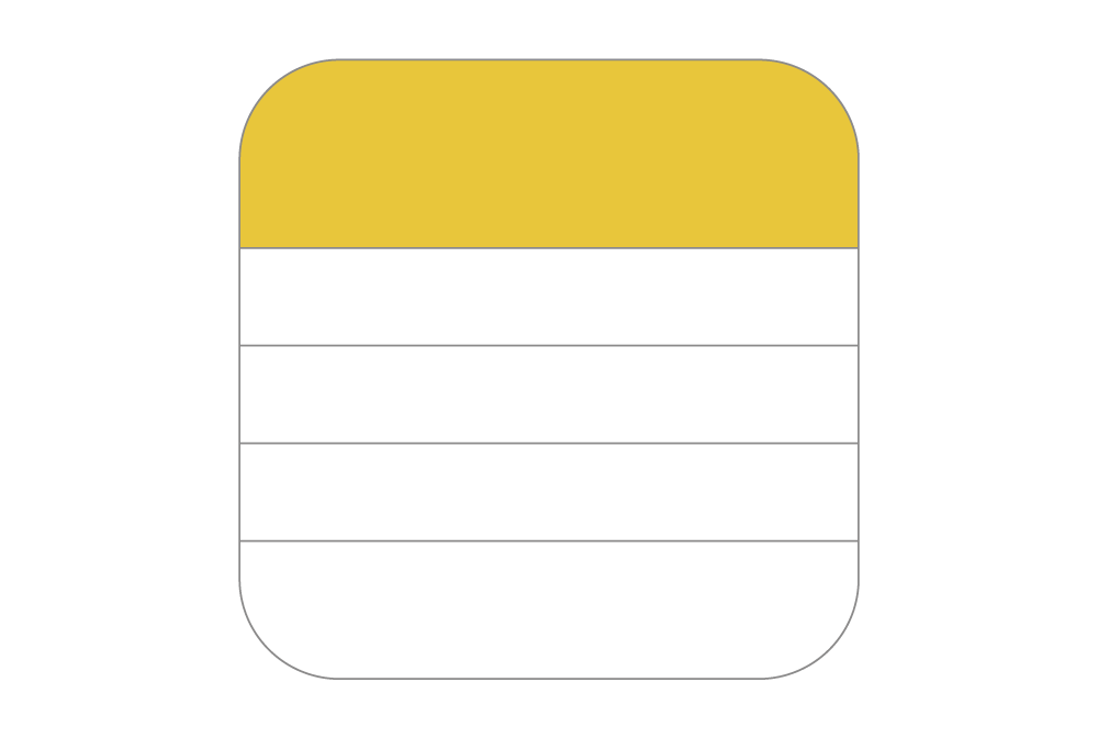 グレーカラーのメモ帳アイコン」のイラスト素材 2061032567Shutterstock