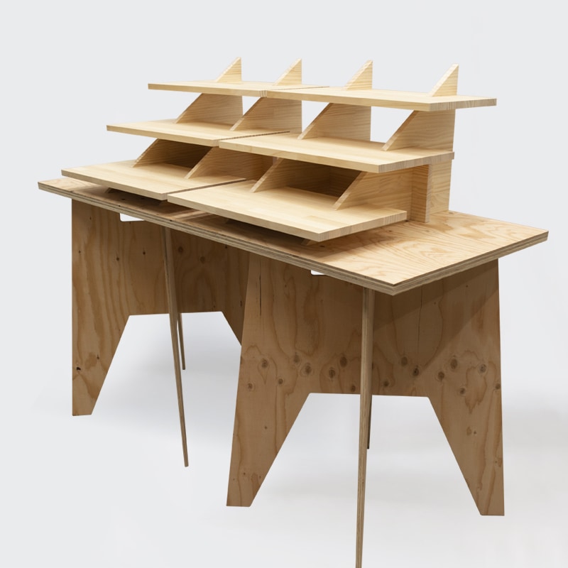 折りたたみ ハンドメイド 棚 什器 マルシェ ディスプレイ 木のぬくもり