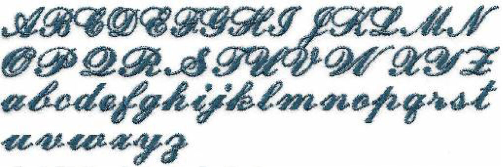 刺繍フォントMARKING KOTAKE