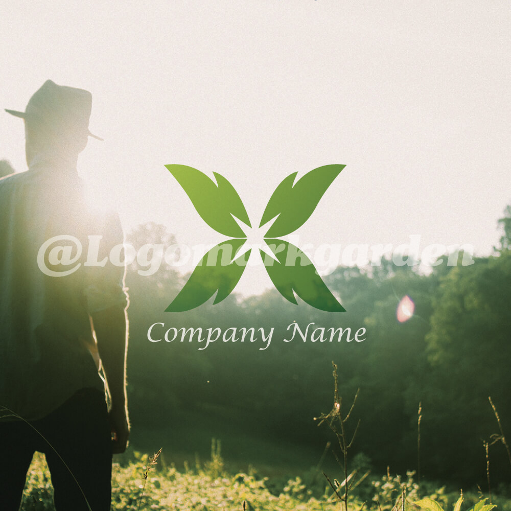 葉っぱ ロゴ11 LEAF LOGOSロゴ販売ロゴ購入と制作依頼サイト