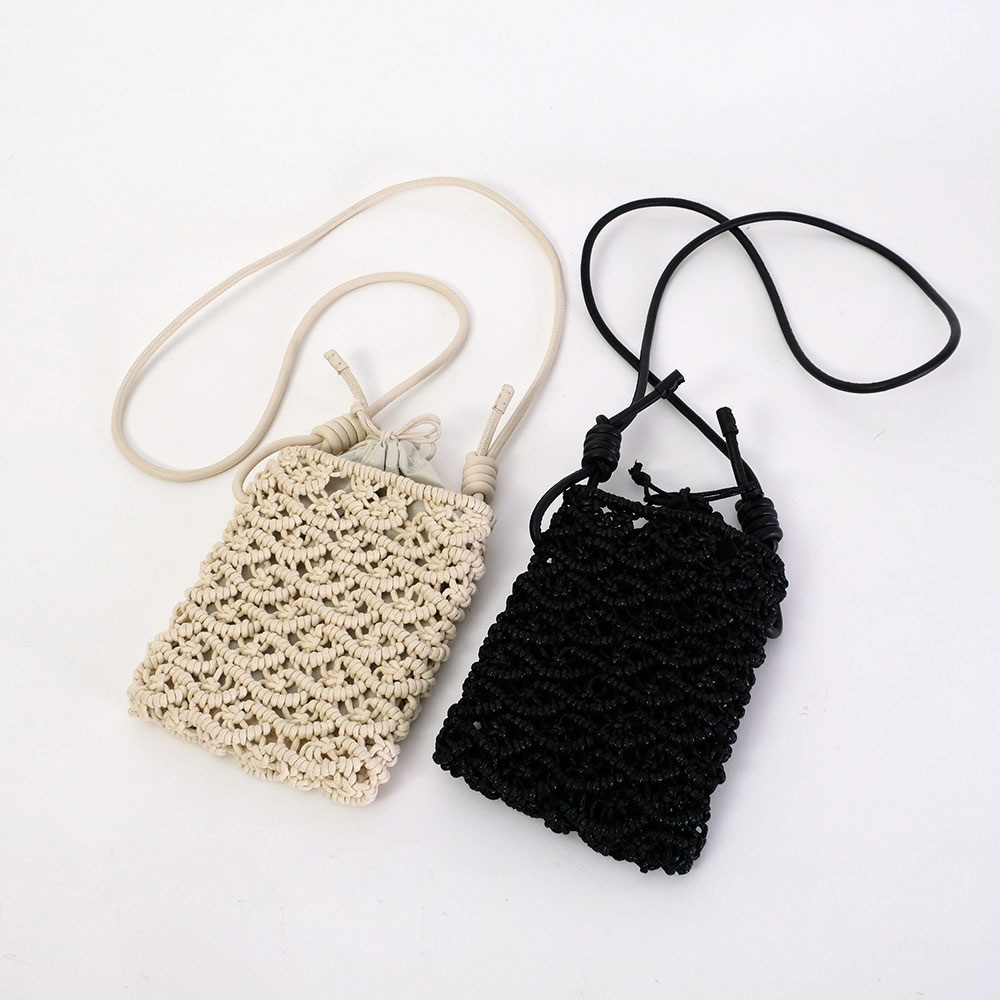 マクラメバッグの作り方初心者さんでも簡単マクラメ編みバッグDIY How To Make Macrame bag purse Tutorial
