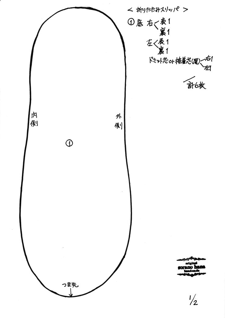 レザークラフト型紙「革のスリッパ」おうち時間に大人の趣味
