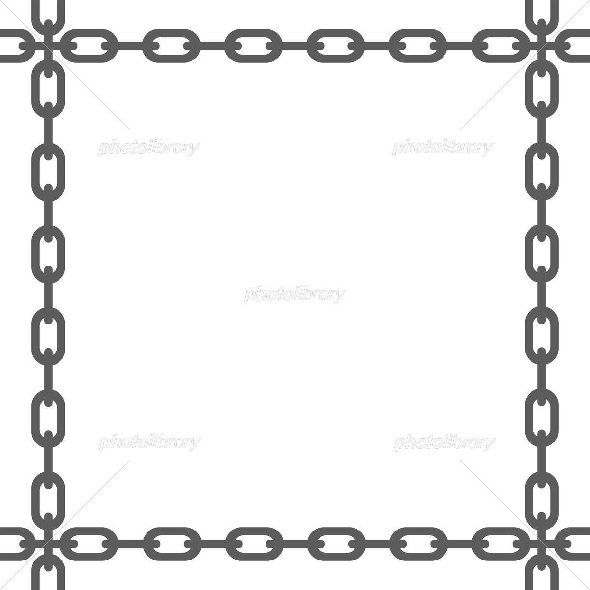 桜と木の板のフレーム06 木製看板枠 チェーン鎖あり透過PNG ベクター無料イラスト素材素材ラボ