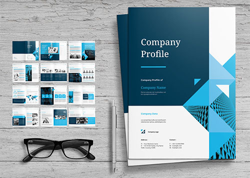 InDesignのとPhotoshopでつ折りパンフレット、パート2を設計する