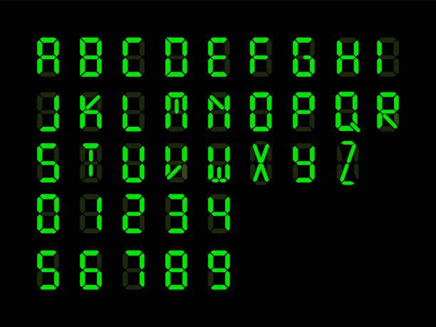 デジタル時計のようなセグメントを再現したフォント – 知らなきゃ絶対損するPCマル秘ワザ