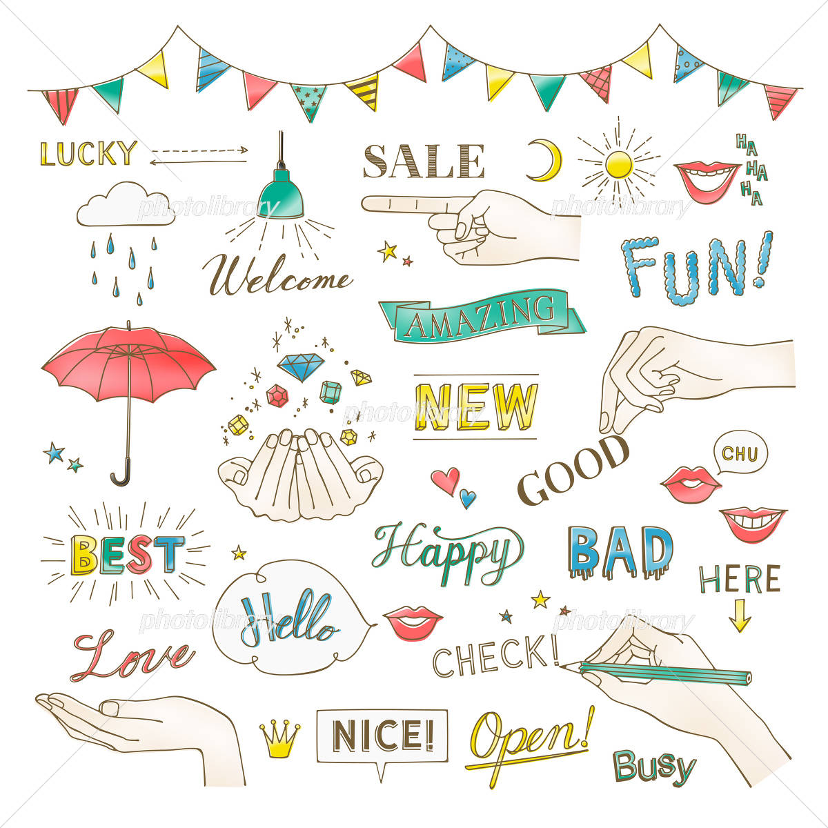 おしゃれな筆文字ロゴ選べる書風筆文字デパート