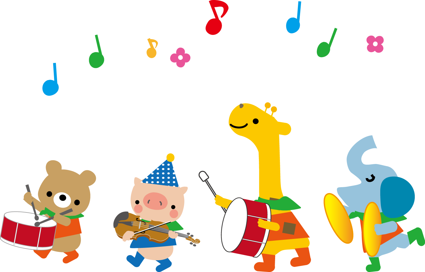 オーケストラのイラストかわいいフリー素材集 いらすとや