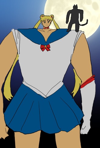 肩幅が広すぎるイラスト」、アクキーとしてカプセルトイに 体格のクセが強い信長やモナ・リザが勢ぞろいねとらぼ