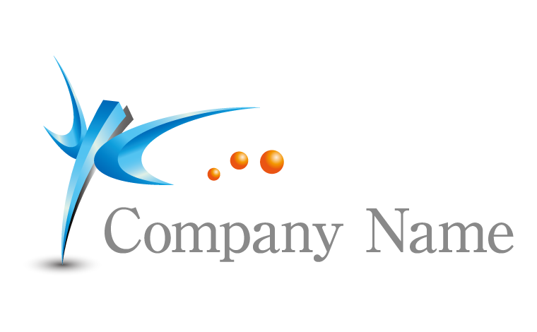 ダイナミックフォース 躍動感のあるDロゴロゴ制作・ロゴ作成ならロゴだく