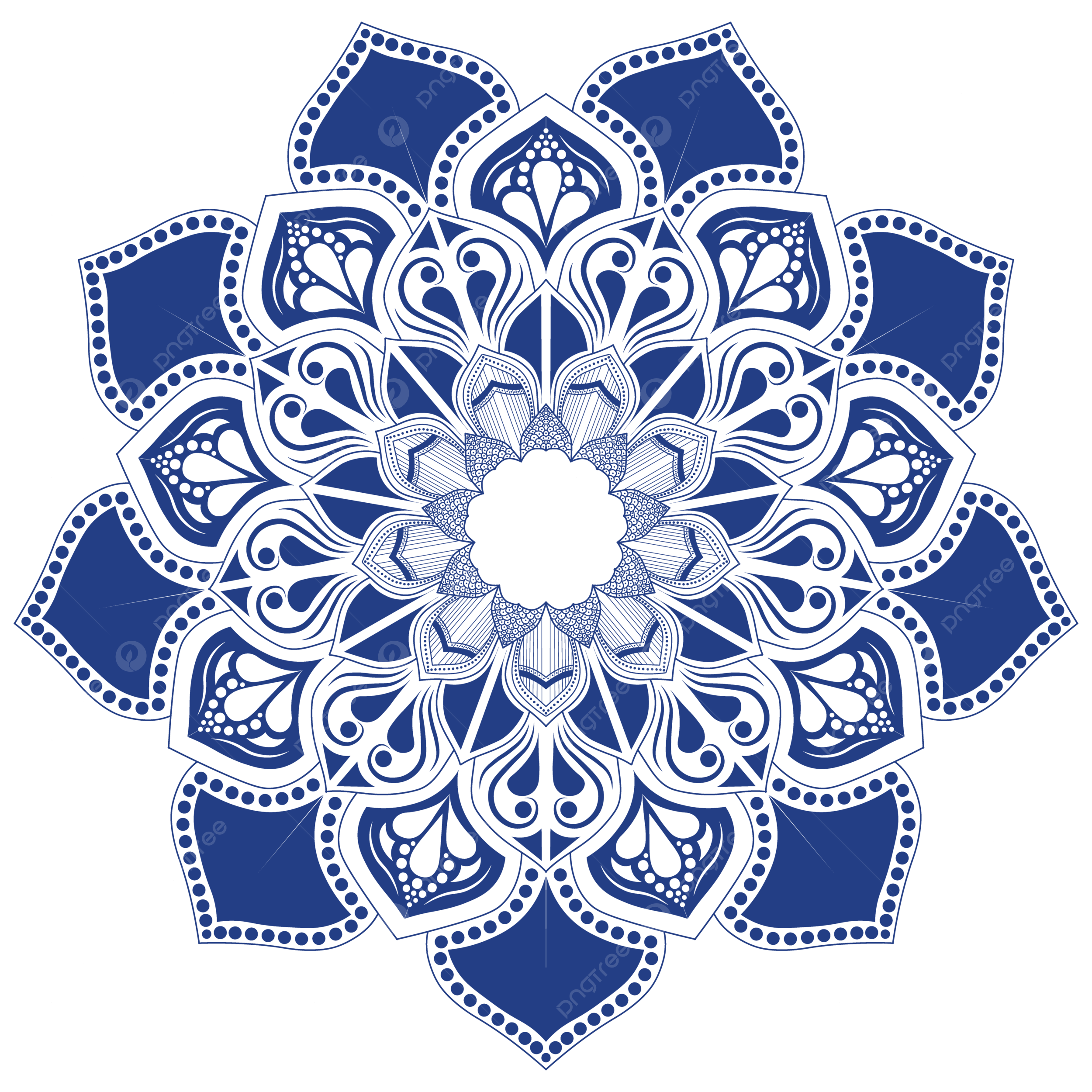 幾何学模様の壁紙シンメトリー図形背景素材：イラスト無料