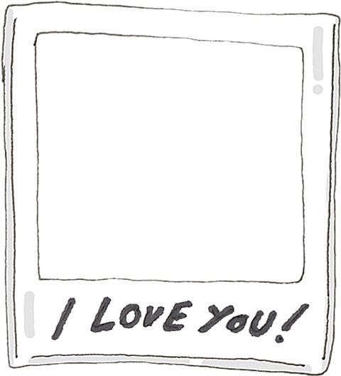 シンプルなタッチ デコレートされたチェキのイラストレーション イラスト素材7260573- フォトライブラリ