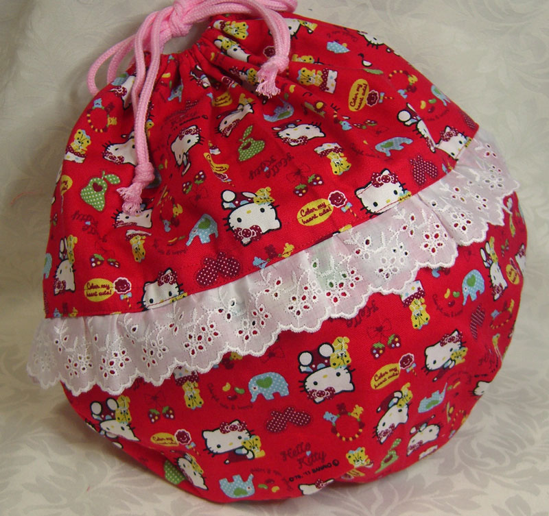 新体操ボール巾着 丸形☆ずら〜り その①peace piece のハンドメイドと新体操三昧