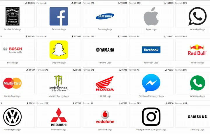 国内企業のロゴを網羅。ベクターデータでダウンロードできる「ロゴ＆マーク大辞典！」