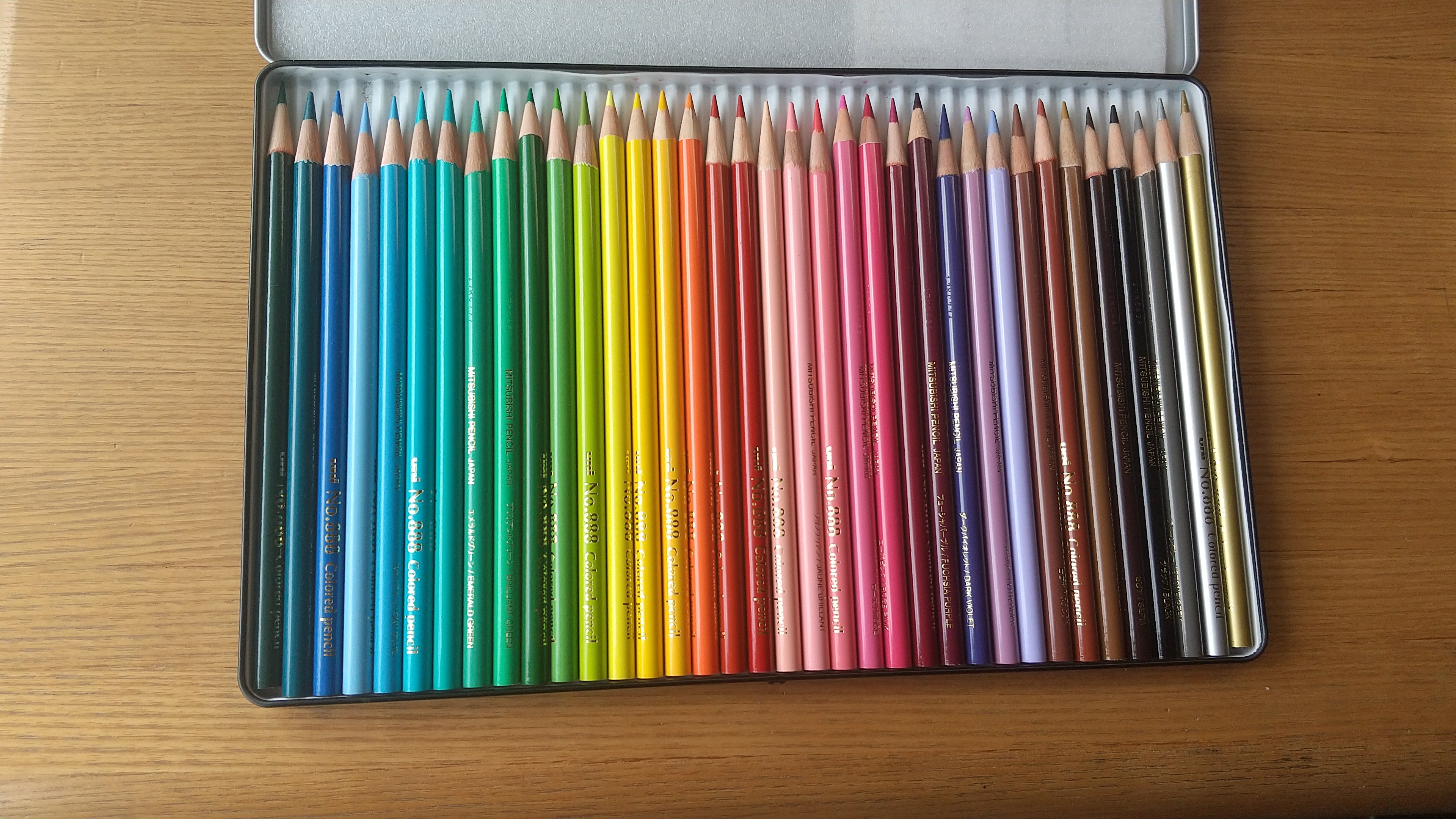 Eng subI drew the autumn thing with only ３ colored pencils