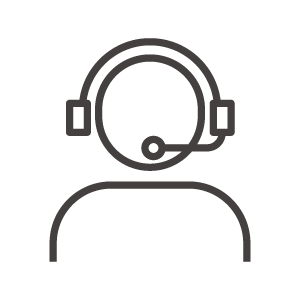 白い背景にコールセンターアイコンのイラスト。のイラスト素材・ベクター Image 94350091