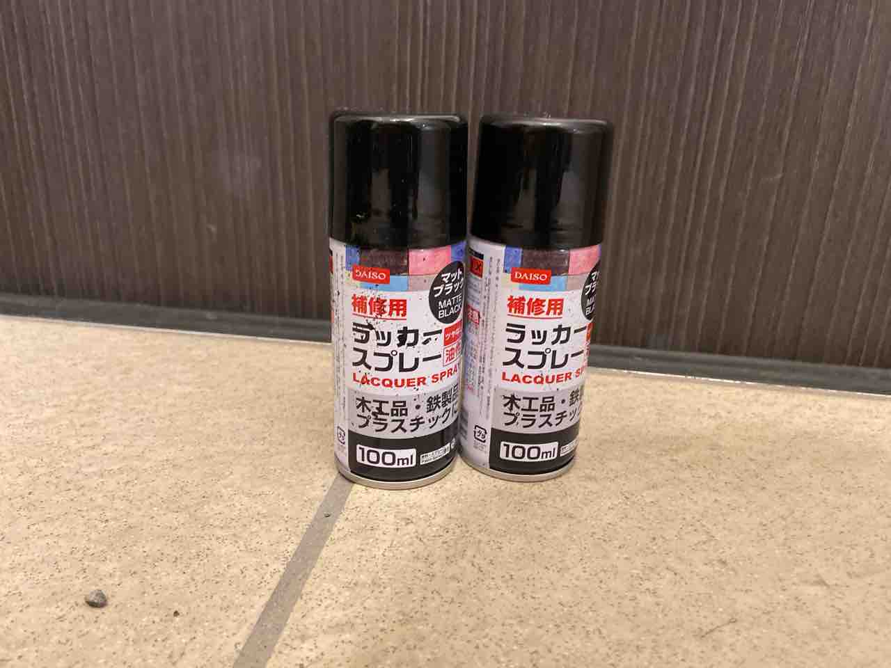 ダイソー ラッカースプレー 青のパーツレビュースイフトスポーツ クロちゃん@ZC33Sみんカラ