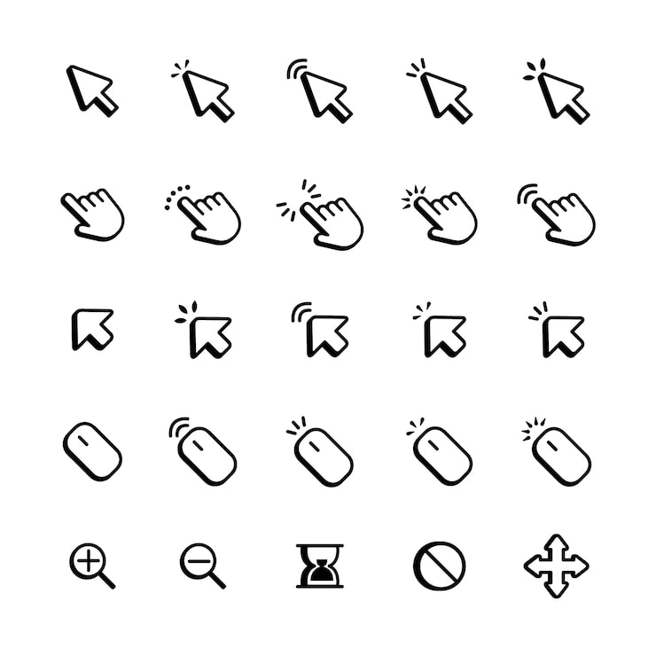 139,368件の「マウスカーソル」のベクター画像素材、ベクター素材Shutterstock