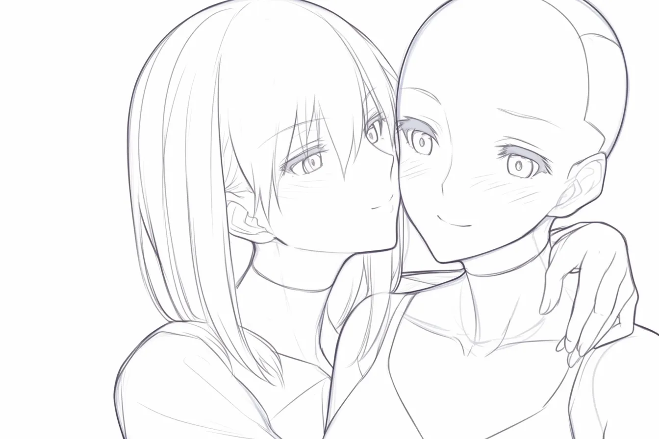 あなたの推しで描いてくれ@トレス素材@anata_oshiX