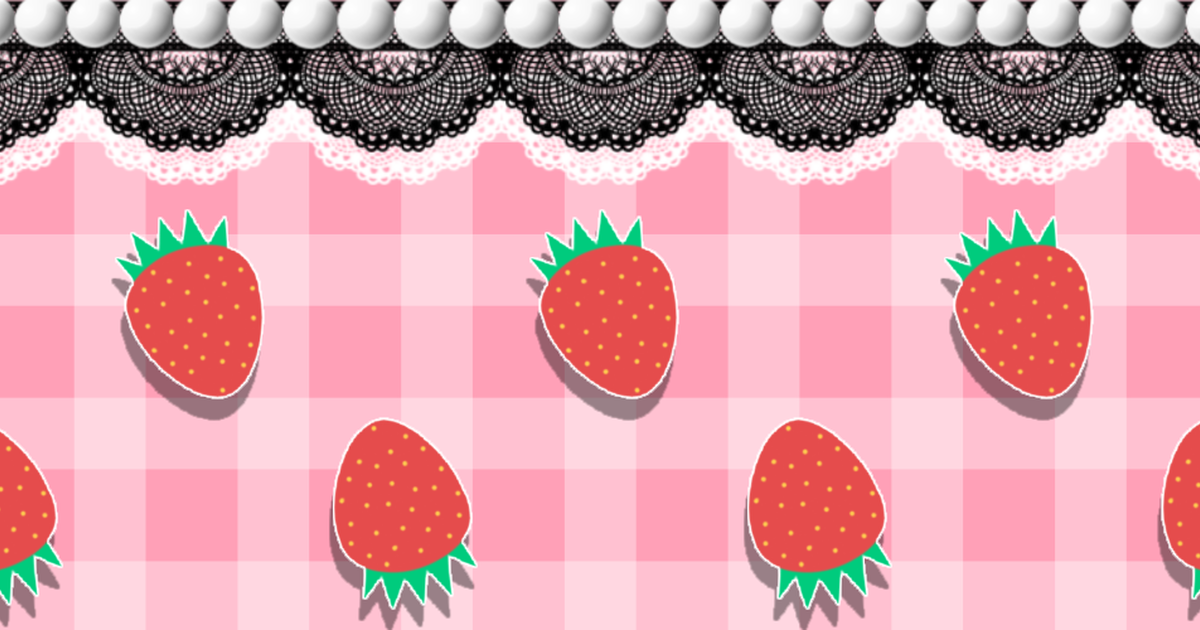 ツイッター ヘッダー : ピンクプリティプードル 〜 Cute Patterns