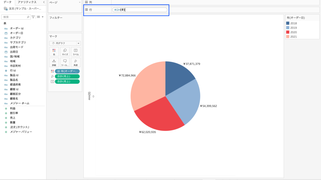 Tableau マークレイヤーを活用した3重円グラフ作成方法 地理的レイヤードーナツ円グラフ - Qiita