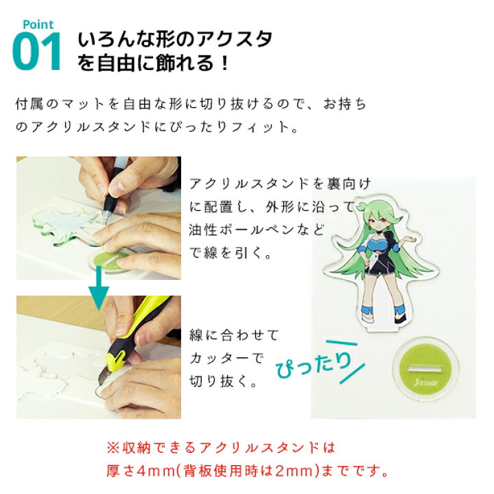 同色3枚セット アクリルスタンドを壁面に Wall.it フォトフレーム アクスタ verアクスタ 収納 棚 アクスタケース 大きめ フレームアクキー 飾る 壁 おしゃれ