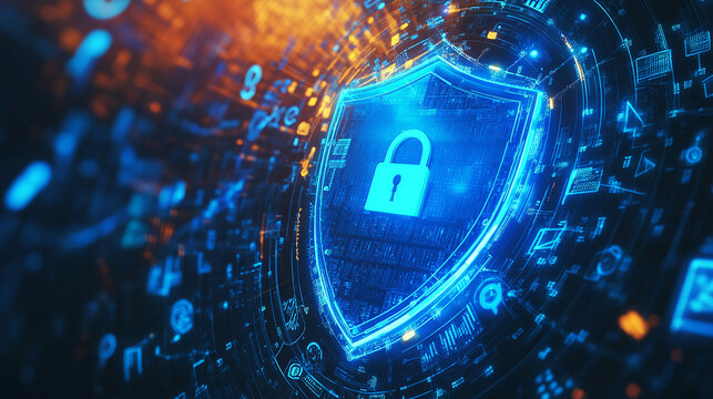 エリートサイバーセキュリティシールドデジタル要塞セキュリティアイコン ベクターイラスト画像とPNGフリー素材透過の無料ダウンロード - Pngtree