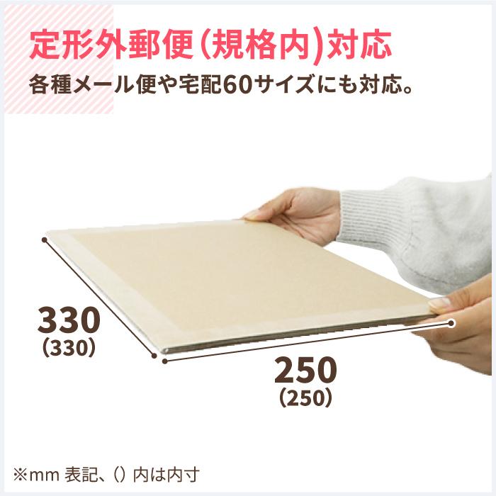 ロジマート ダンボールシート 100枚 257×182 B5 厚さ5mm NO.920 引っ越し フリマアプリ 梱包 直送品- アスクル