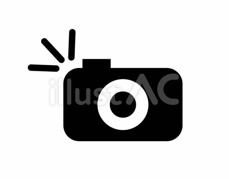 カメラのアイコン03フリーのアイコンイラスト素材 icon-pit