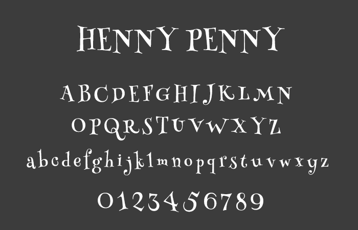 無料素材記号もキレイな手描きスケッチ風英語フリーフォント「FFF Tusj」