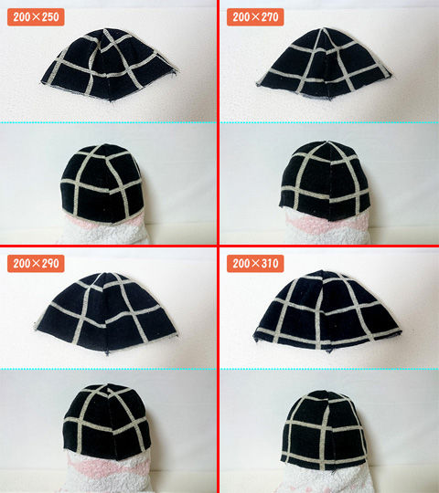 冬のあったか帽子、ぬくぬく～♪のんびりにっこりハンドメイド