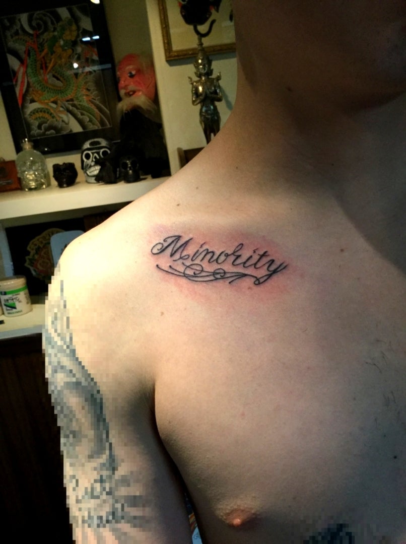 英文のタトゥー – Tifana Tattoo – 東京・渋谷のタトゥースタジオ