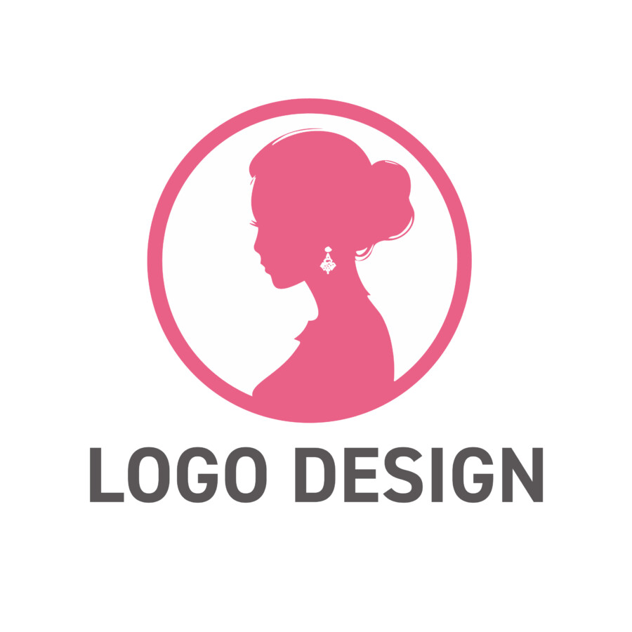 Tと人のシルエットを融合したロゴデザインロゴ販売ならロゴストレージ