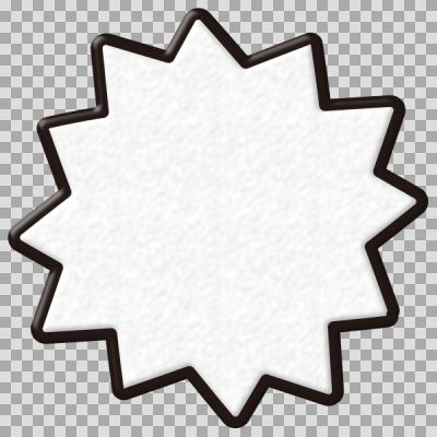 ギザギザの爆弾サークル 吹き出しフレーム イエローラインのイラスト素材FYI07992680ストックフォトの QleanMarket キュリンマーケット