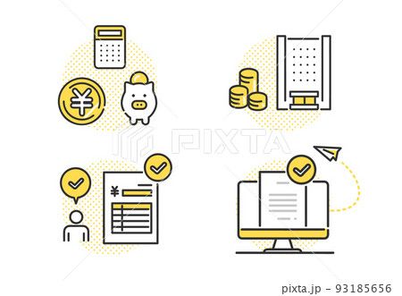 インボイス 適格請求書発行事業者 登録店のステッカーイラスト集 - 無料のイラストなら「いらすと・ごー」