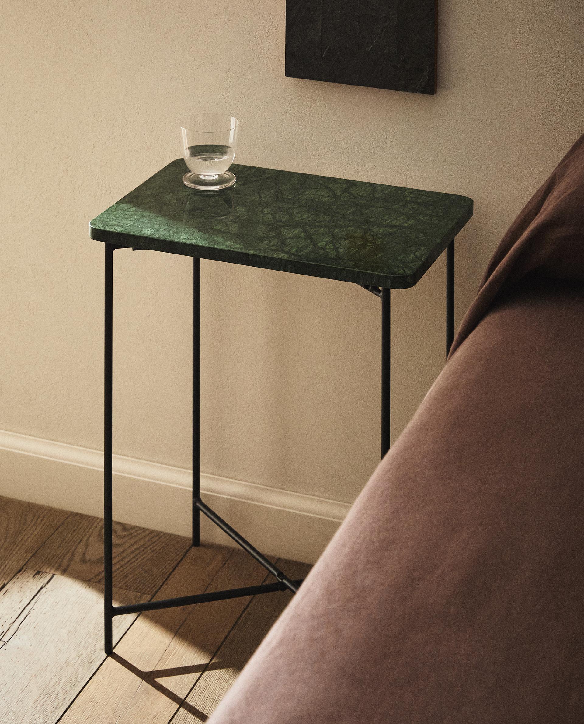 カフェテーブル 大理石調 セラミック柄 丸 60×60 コーヒーテーブル サイドテーブル モノトーン モダン おしゃれ 白 黒 マーブル調韓国インテリア 代引不可