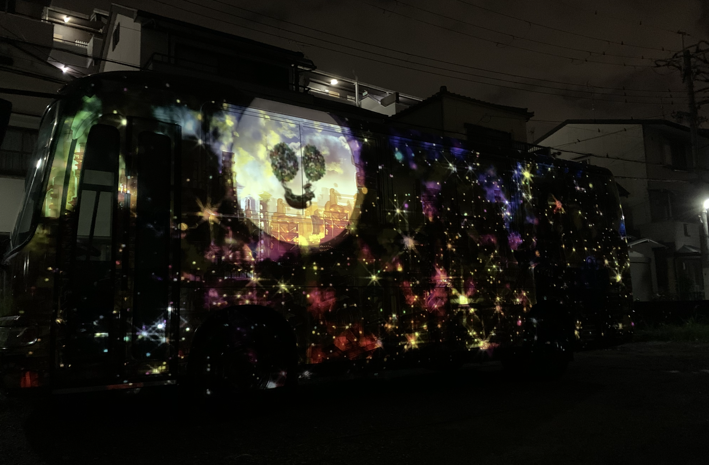 プロジェクションマッピングウシオ電機