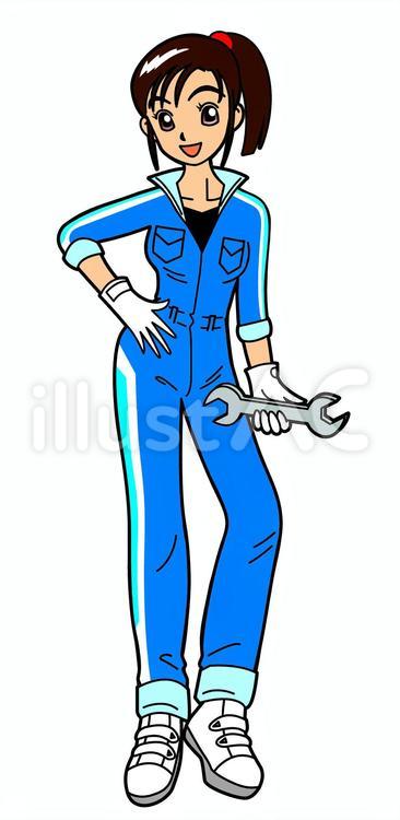 整備士 メカニック 整備工 子のイラスト素材 - PIXTA