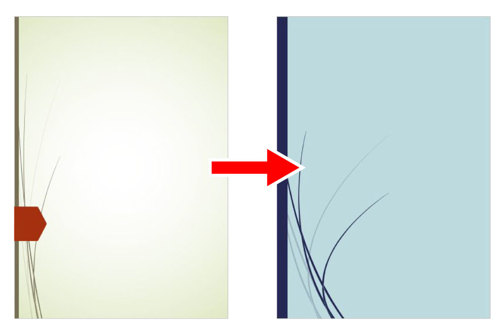 資料作成用などのパワポデザインに活用できるおしゃれな和風のフレームになります。企画書や提案書などの飾り枠としていかがでし