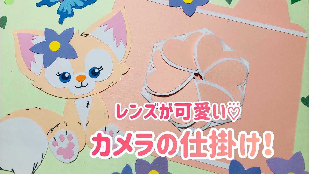 手作りアルバム仕掛け・アルバム部品21『カメラ』オーダーページ