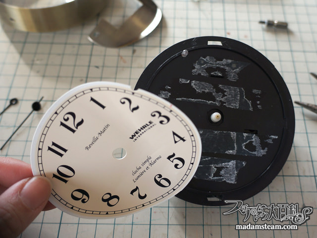 オリジナル電波時計 レトロ手描き・オリジナルデザイン オリジナル記念品のお店～フルオーダーで1個から作ります！～