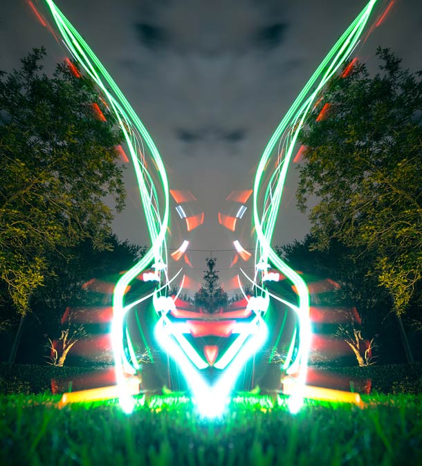 コミック版アートペインティングウォールランプYigoブラケットライト