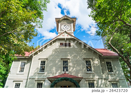 札幌市時計台の写真素材・画像素材 Image 49312445