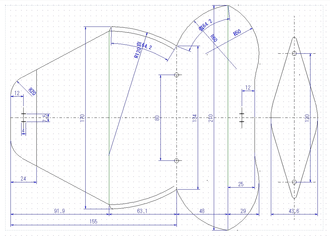 型紙付き 眼鏡ケースの作り方 レザークラフト
