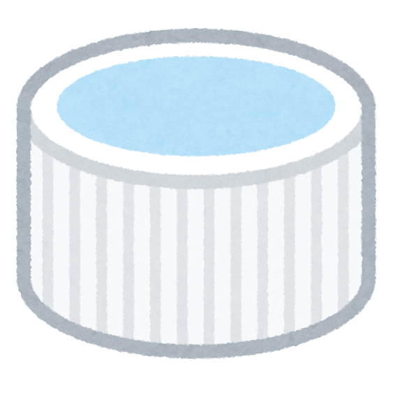 ペットボトルに入った水：イラスト無料