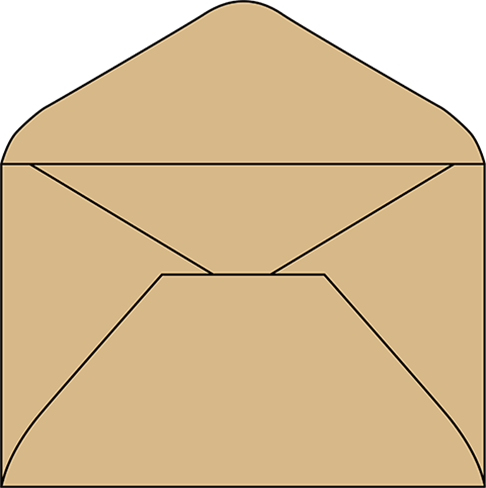 A4用紙からオリジナル洋2封筒を作ろう！ テンプレート無料配布 C6 envelope template - 擲筆仰天咲 てきひつ