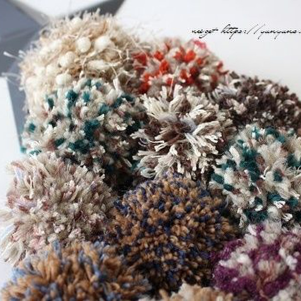 お試しレポ セリアのボンボンボールメーカー 4㎝・2㎝用こいとの Handmade Life